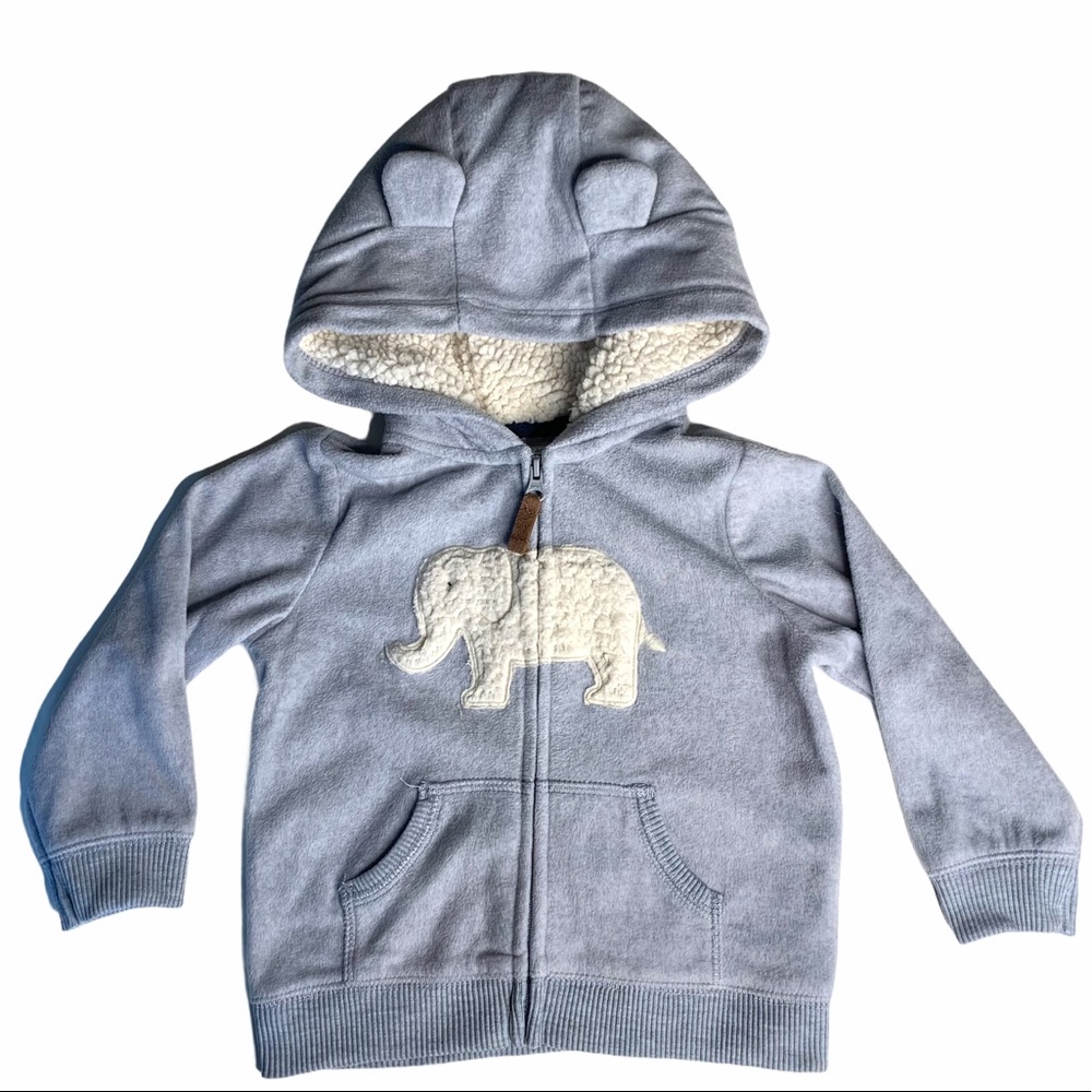 Carter 18M soft sweater coat GUC